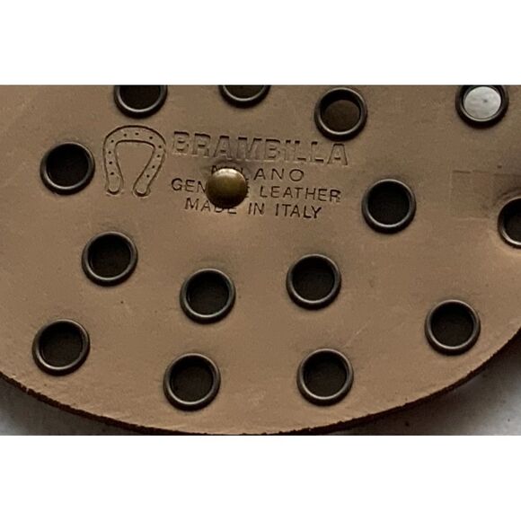 Brambilla Leather Disc Belt